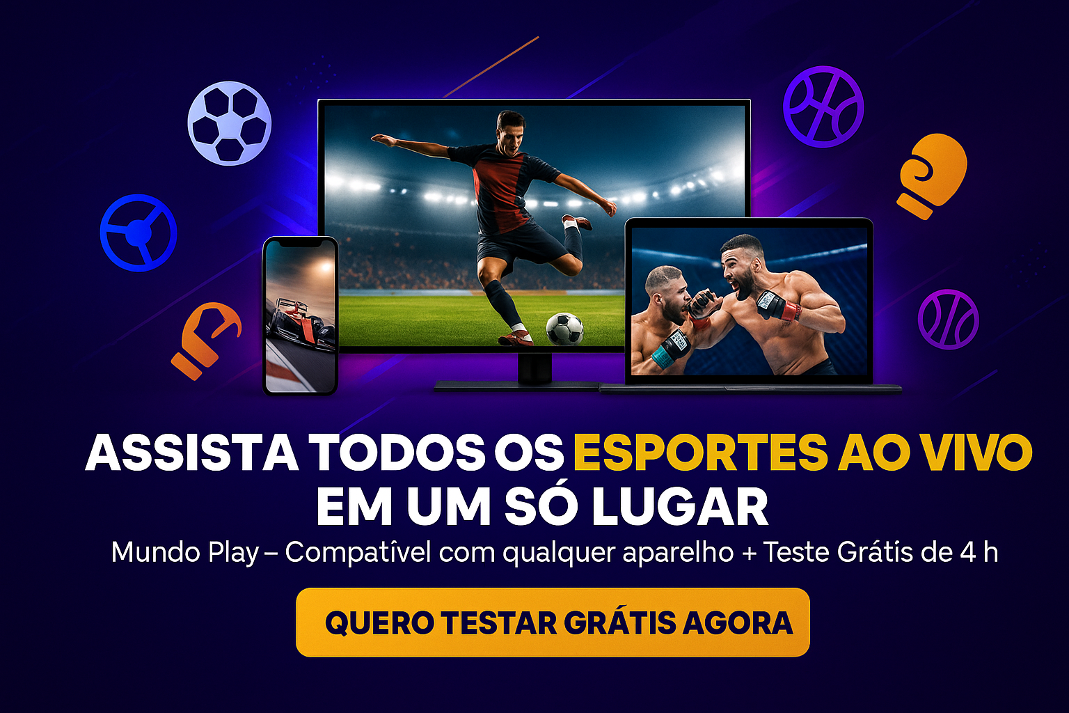 Esportes Ao Vivo - Mundo Play